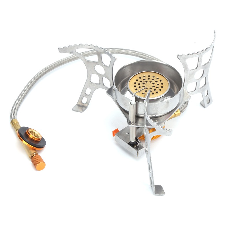 Camping Stove Portable Aluminum Alloy Stainless Steel Practical Outdoor Cooking