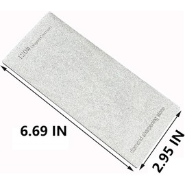 3 PCS Diamond Sharpening Stone Diamond Knife Sharpener Plate Honing Whetstone for Knives Chisel (240#+600#+1200#)