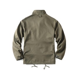 AKHKING Men's Camo Jacket M65 BDU Military Field Jacket Cotton Tactical Combat With Multi-Pockets Coat L