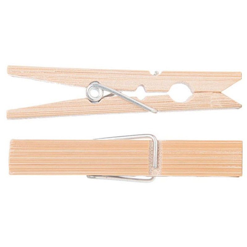 Go Bamboo Bamboo clothes pegs (pack of 20)