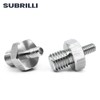 SUBRILLI 2-Pcs M12 Male to 1/4" Male Thread Adapter for