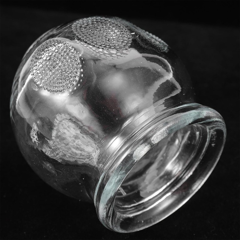 Healvian Cupping Therapy Set 6 Pcs Glass Suction Cups for