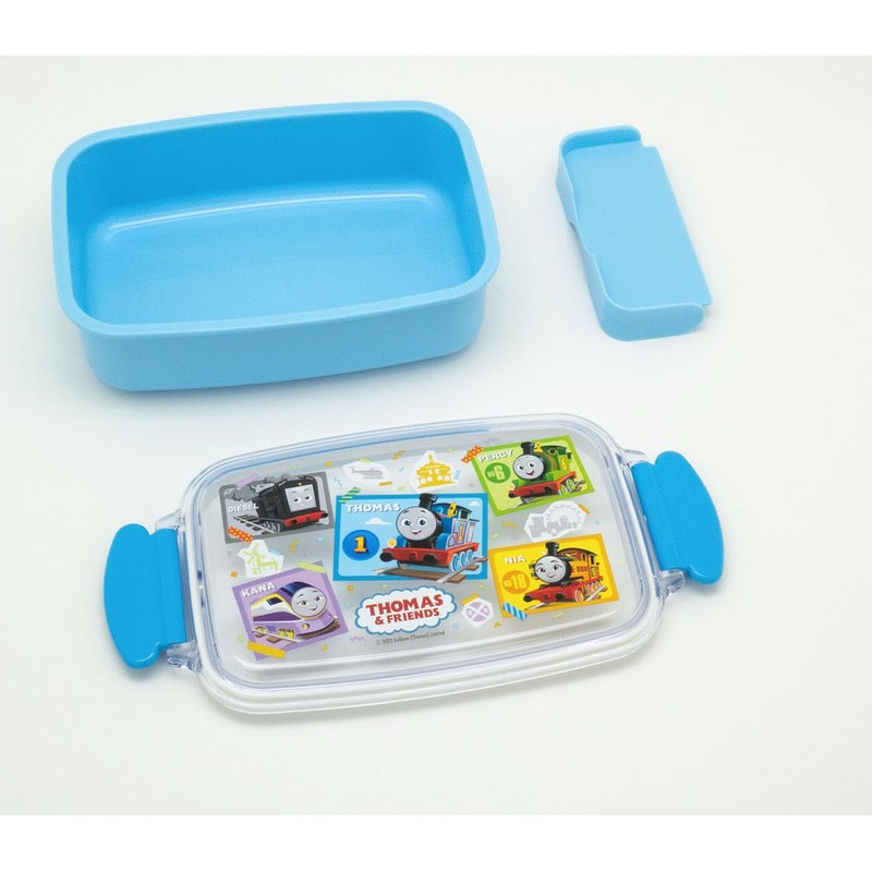 OSK PL-1R Thomas & Friends Lunch Box, Blue, Dishwasher Safe,