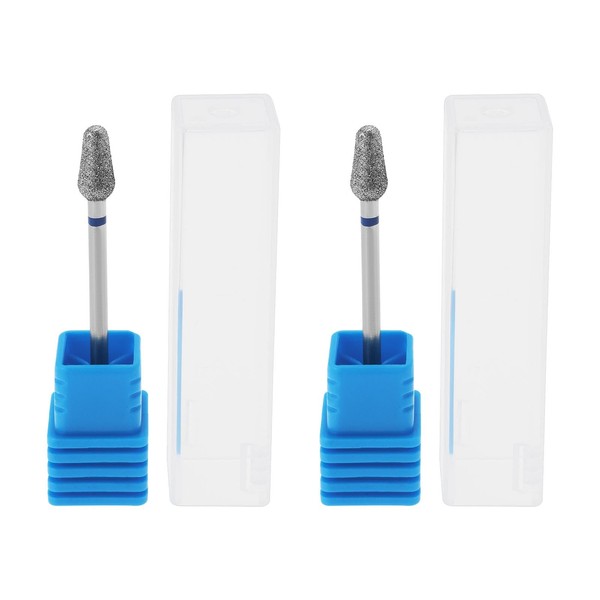 Be In Your Mind 2Pcs Diamond Nail Drill Bit 3/32