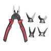 5 in 1 Wire Stripper Prevent Slip Handle Shear Pliers