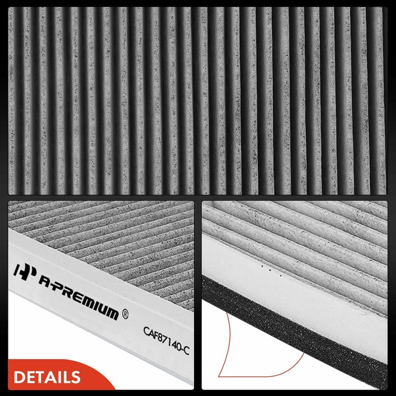 A-Premium - Filtro de aire de cabina de repuesto para