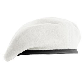Gajaous Commando Beret, Military Hats, Wool Hats, Berets for Men and Women, Multicoloured Army Hats, Beret Hat, White