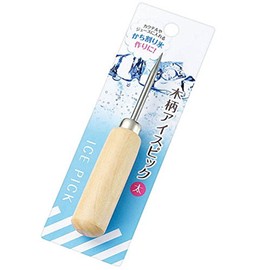 Echo Metal 0349-434 Wooden Handle Ice Pick (Thick)