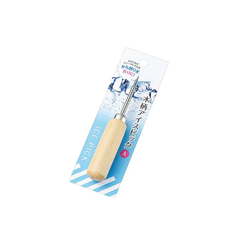 Echo Metal 0349-434 Wooden Handle Ice Pick (Thick)