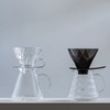 Hario V60 Mugen Coffee Dripper Size 02, Clear Black