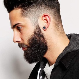 KRKC&CO Aretes de Oro de 14K para Hombre, Pendientes de Plata con Piedras de 5A Circón, Aretes Mujeres de Oro, Aretes Diamante Hipoalergénicos Regalo