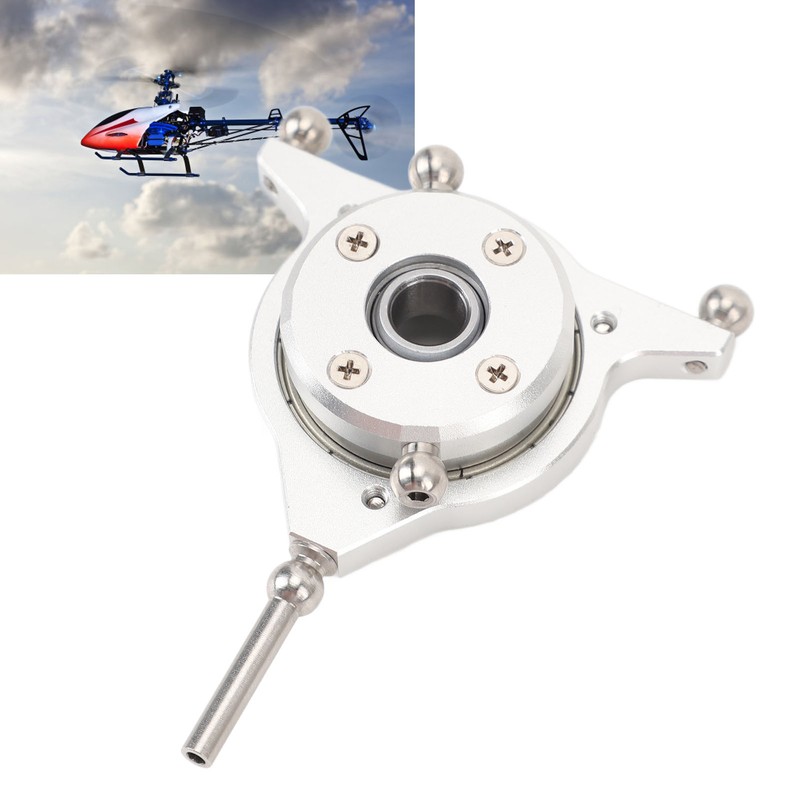 RC Helicopter Swashplate High Strength Aluminum Alloy Stainless Steel Cross