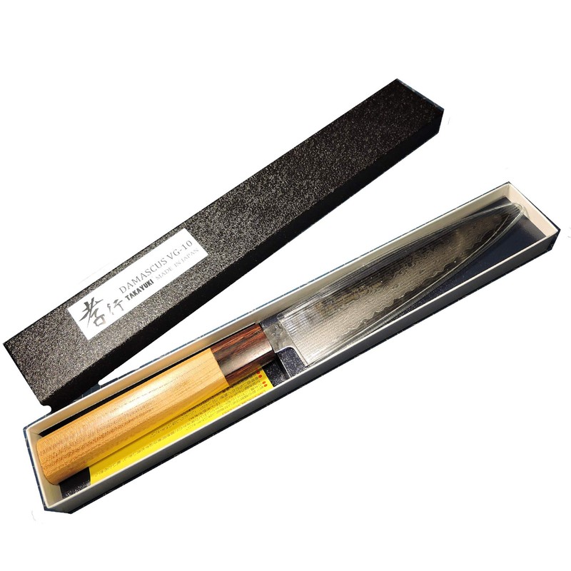Sakai Takakoshi VG10 07471 33-Layer Damascus Japanese Petite 5.9 inches