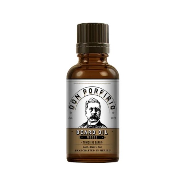 Aceite Para Barba 'woods' 30ml - Don Porfirio