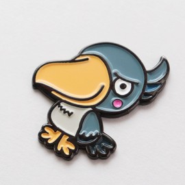 Golf Marker, Shovel Sticky Bird, Cute Animal, Ball Marker, Iron, No Base or Clip, Single Item