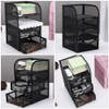 Operitacx Desk Organizer Drawer Storage Holder Mesh File Organizer for