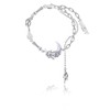 Stylish adjustable women's bracelet, exquisite moon bracelet (M1115)