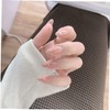 LALAFINA Artificial Nails Full Cover French False Nails Nail Tips