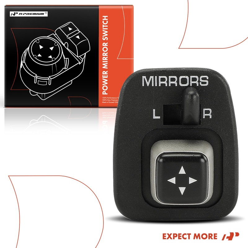 A-Premium Power Mirror Switch Compatible with Lincoln Town Car 2004
