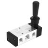 Practical mechanical air valve, aluminium alloy, pneumatic mechanical hand pull