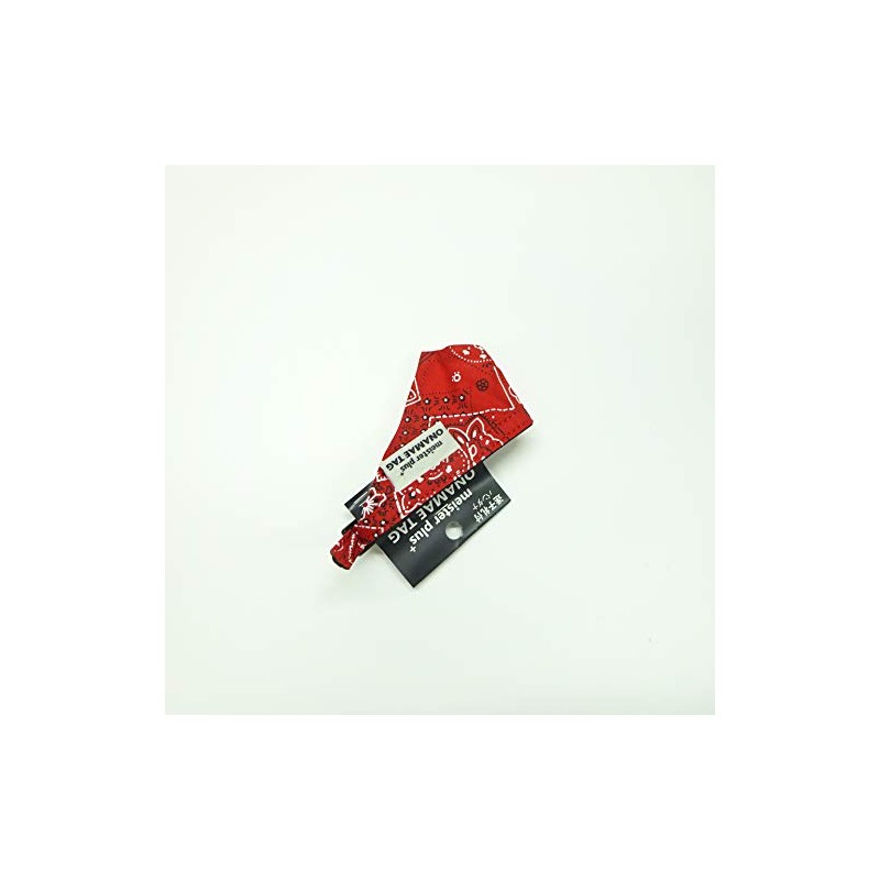 Meister MP4432R Plus ONAMAE Bandana Paisley, Red, SS Size