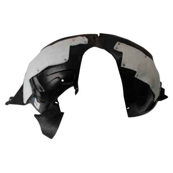 TRQ TRQ Front Right Inner Fender Liner Black Passenger Side