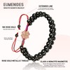 EUMENIDES Hematite Magnetic Bracelet, 18 K Gold Magnetic Bracelet, Magnetic