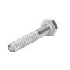304 Stainless Steel Half Thread Bolt Wood Hex Lag Screws