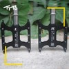 TiTo Titanium Mountain Bike Pedals MTB Pedals Lightweight Mini Non