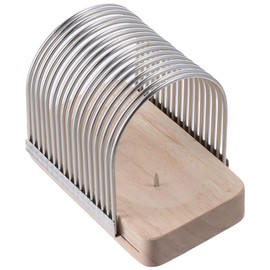 Benytro Stainless Steel Bread Slicer- Bread Slicer for Homemade Bread-Kitchen Baking Tools-Makes Cutting Bagels or Even Bread Slices Easy