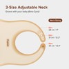 thyseed Ultra Thin & Light Waterproof Silicone Bibs for Babies