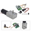 DC12V Geared Motor Turbo Worm Speed Reduction Machinery Accessories with