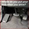 Adjustable Driver Left Foot Rest, Comfort Dead Pedal. F150, Ram