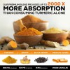 Turmeric Y Ginger Con Bioperina 1950mg Cúrcuma 240 Caps.