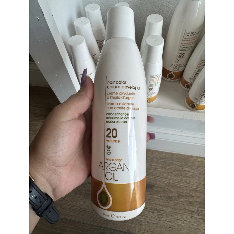 One 'n Only Hair color cream developer volume 20 by
