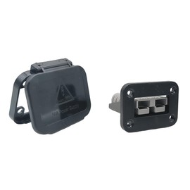 daier 4PCS 50 Amp Battery Quick Connect/Disconnect Connector,SB50 Battery Terminal Connectors with Mounting Panel for RV Truck Winch