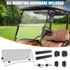 Club Car Precedent Windshield,Customize 5MM Thicken Windshield Replacement Fits Golf