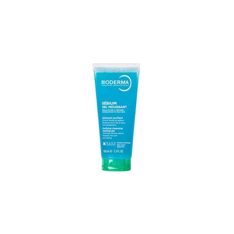Bioderma Sebium Gel Limpiador Moussant 100 mL