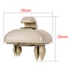 Sun Visor Clip Auto Replacement for A1 A3 A4 A5