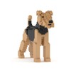JEKCA Airedale Terrier 01S | Dog Plastic Building Blocks |