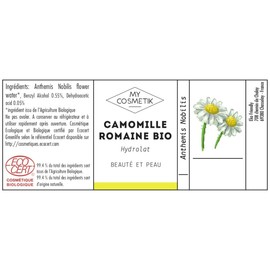 Hydrolat Roman Chamomile Organic Cosmetics MY COSMETIK 250 ml + Dosing Pump