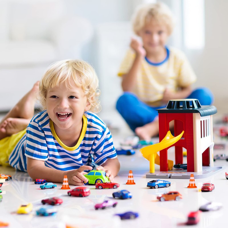 STOBOK Miniature Traffic Cones Toys 10PCS Min Road Cone Roadblock