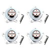 American Racing 4 Pack VN105-1CAP 1055001 Chrome Wheel Center Cap