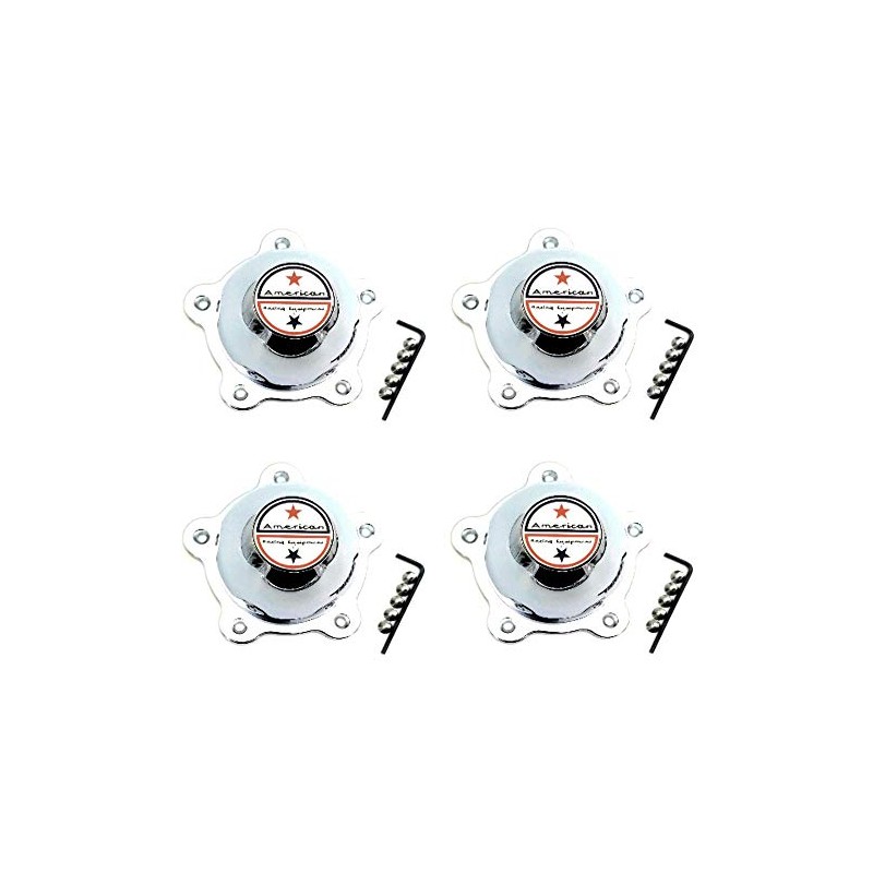 American Racing 4 Pack VN105-1CAP 1055001 Chrome Wheel Center Cap