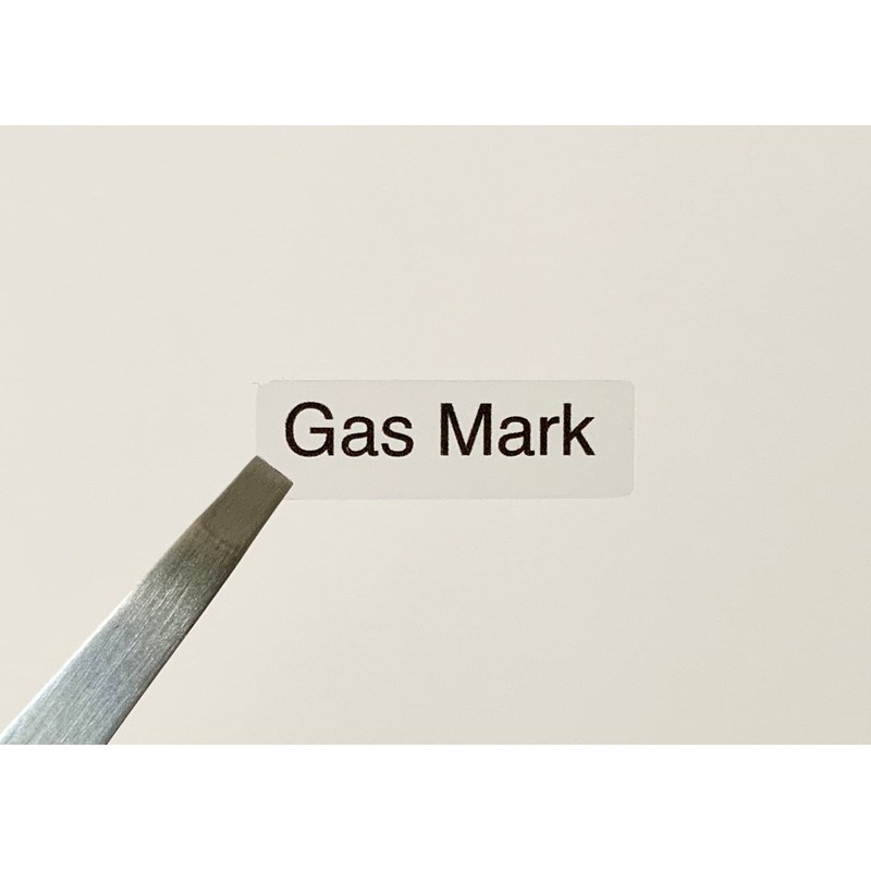 CookerStickers UK Replacement Oven Stickers. Black on Transparent PVC