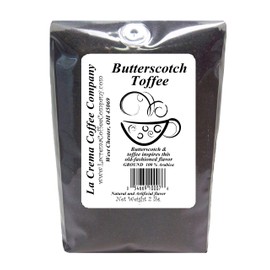 La Crema Coffee Butterscotch Toffee, 2-Pound Packages