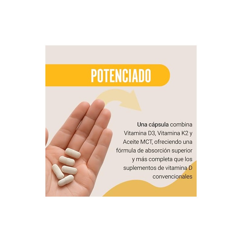 Restart Ultra Vitamina D3 K2 (MK-7) con Aceite MCT |