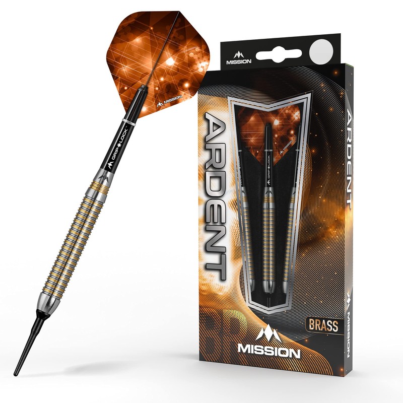 Mission Darts D9686 Ardent | 18g Professional Soft Tip Darts