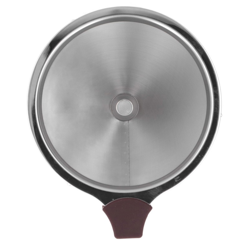 Reusable Coffee Dripper Stainless Steel Silicone Reusable Coffee Filter with