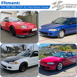 For Honda Civic EG 1991-1995 Front & Rear Bumper Lift Repair Kit